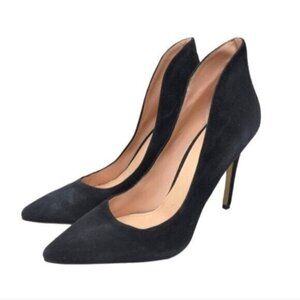 Enzo Angiolini  | Suede Leather Stiletto Heeled Pumps Heels Black